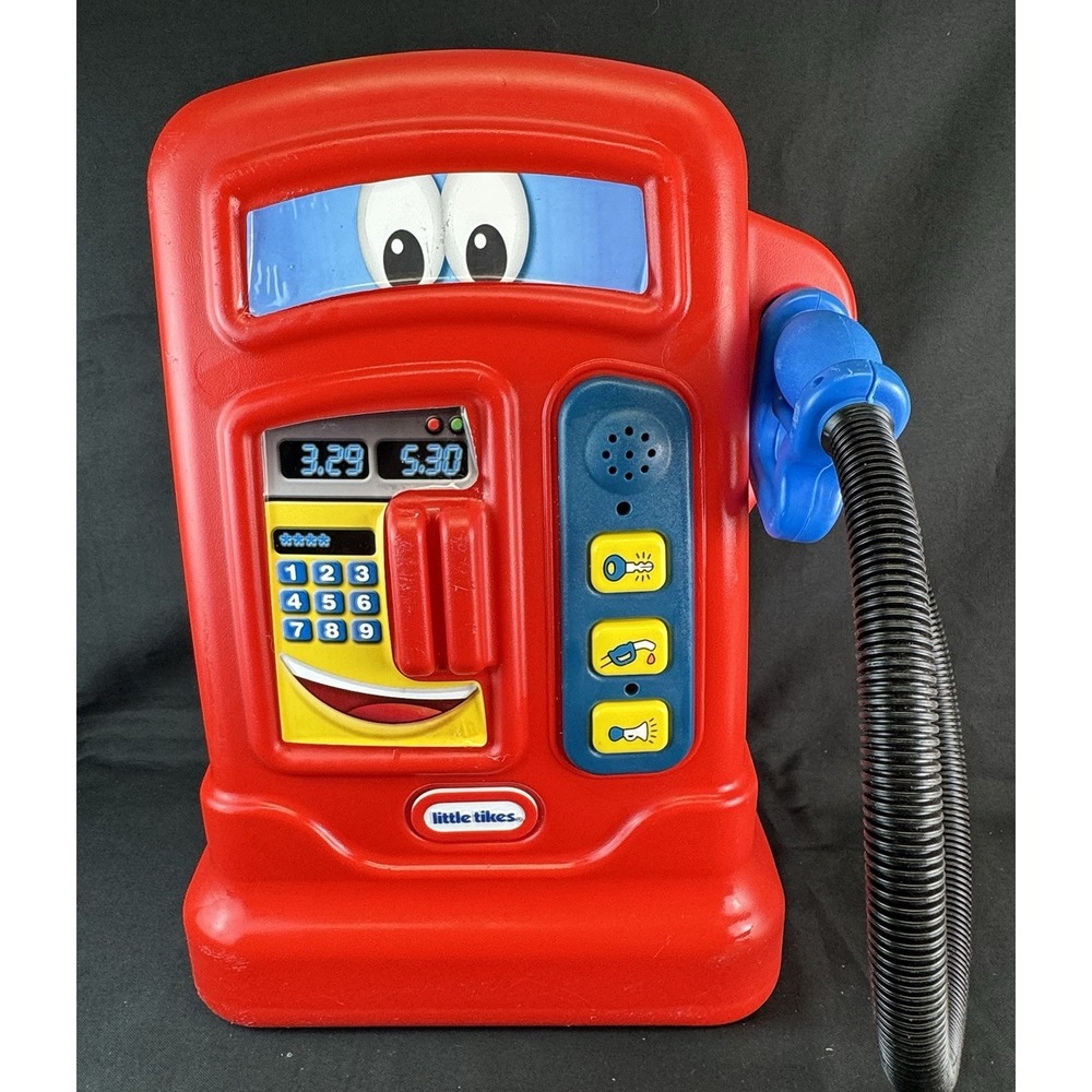 Little Tikes Cozy Pumper Toy Gas Pump Red - Works sounds includes batteries